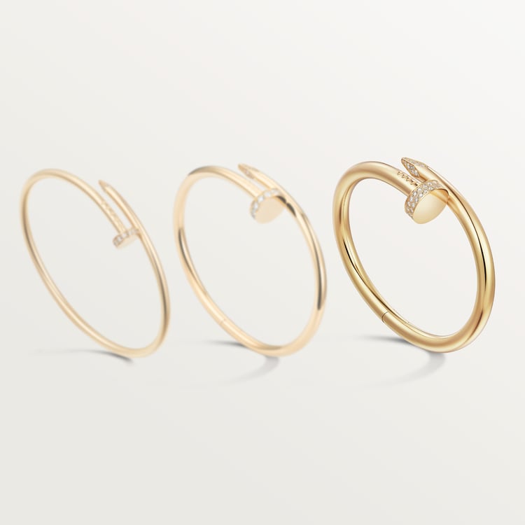 Cartier Juste un Clou bracelet, large model, diamonds - Image 5